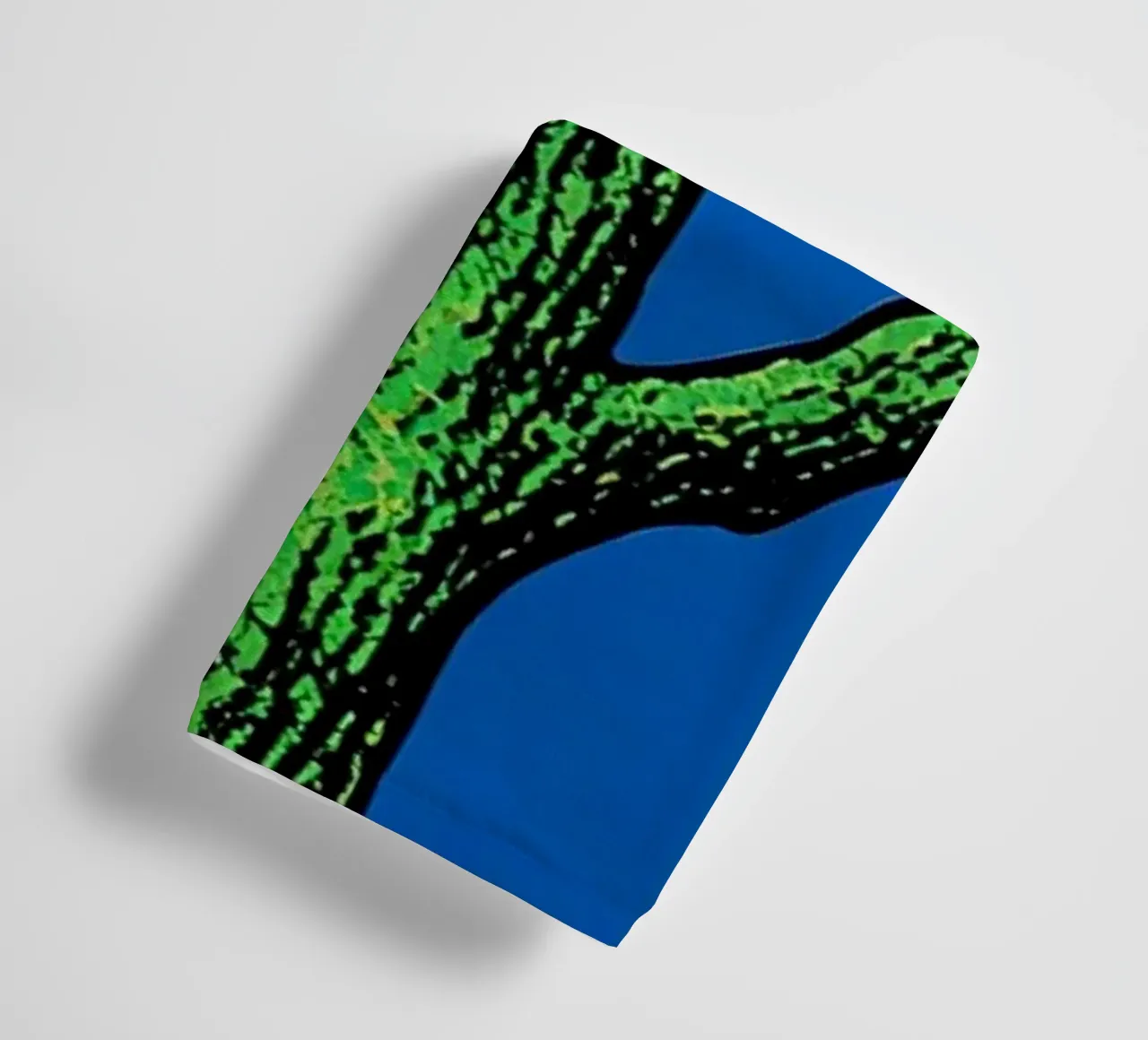 Albero dal fogliame arancione - Pop Art asciugamano da bagno da ColorCrash Gallery