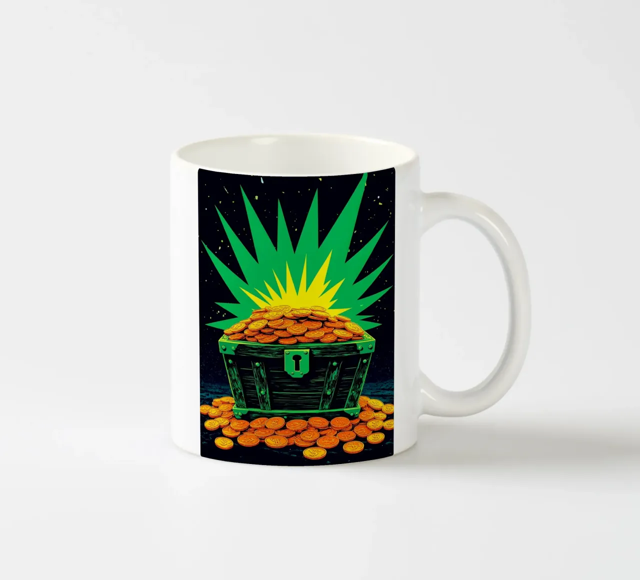 Tesoro - Pop Art tazza in ceramica da ColorCrash Gallery