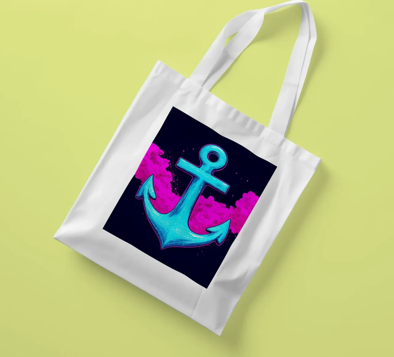 Anchor - Pop Art tote bag by ColorCrash Gallery