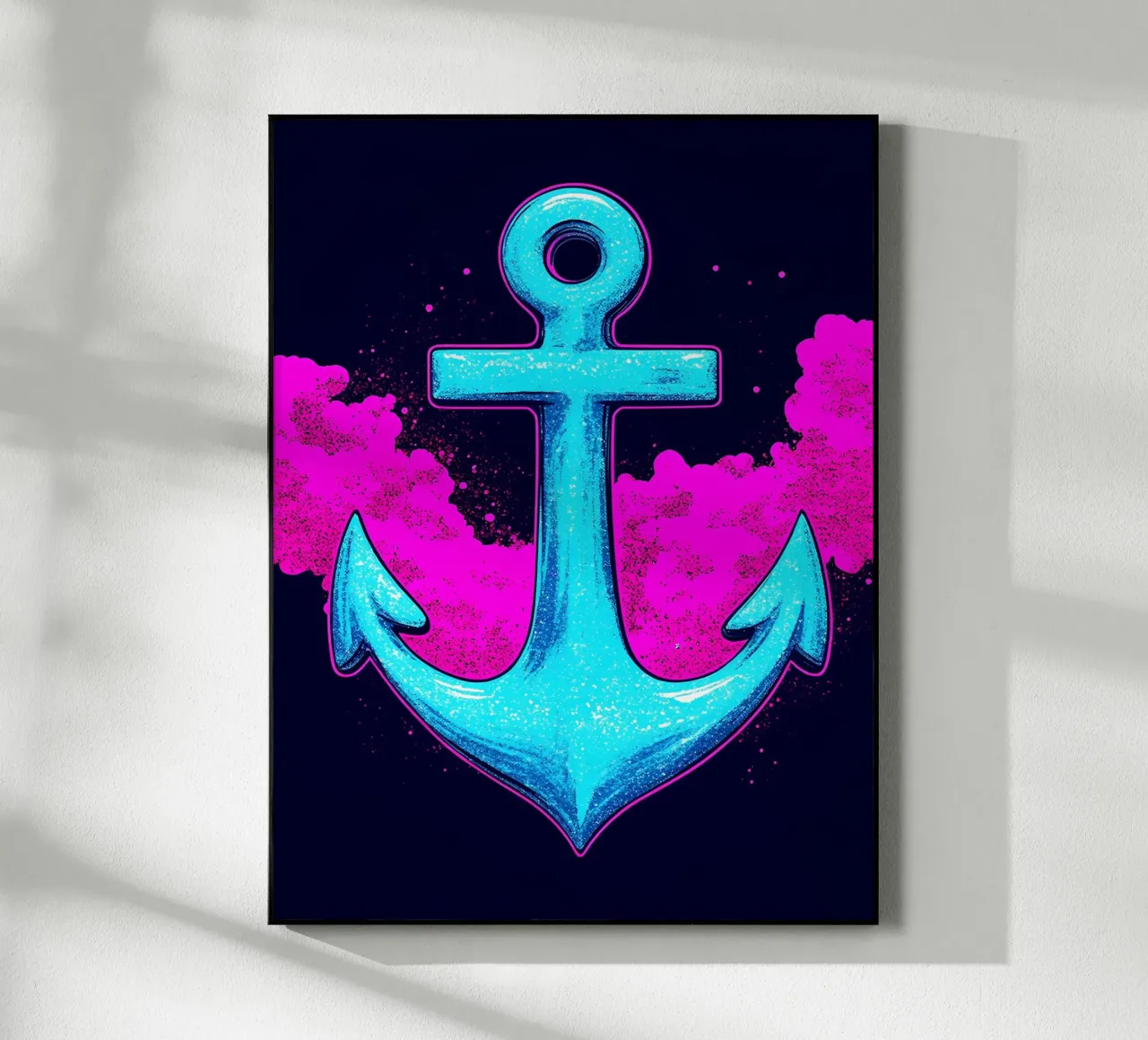 Ancora - Pop Art plexiglass da ColorCrash Gallery