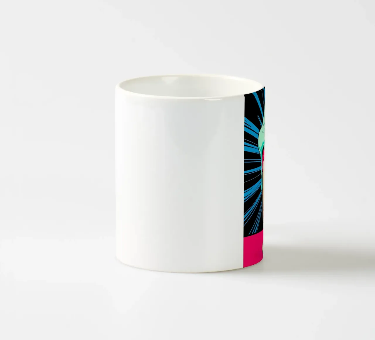 Helados - Pop Art taza de cerámica de ColorCrash Gallery