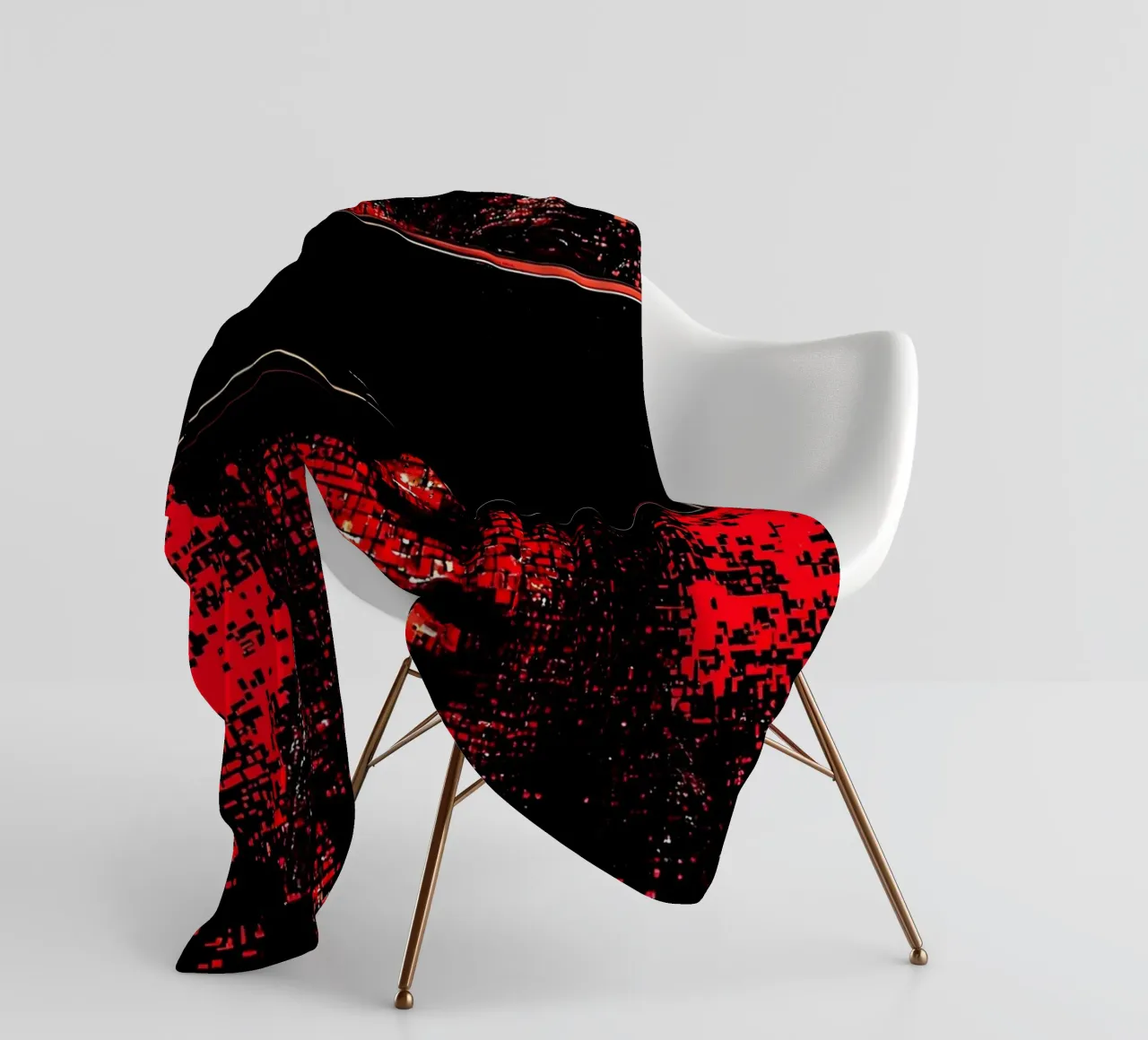Cuffie per la realtà virtuale - Pop Art coperta in pile da ColorCrash Gallery
