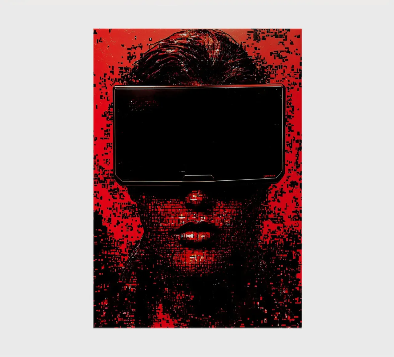 Cuffie per la realtà virtuale - Pop Art diario da ColorCrash Gallery