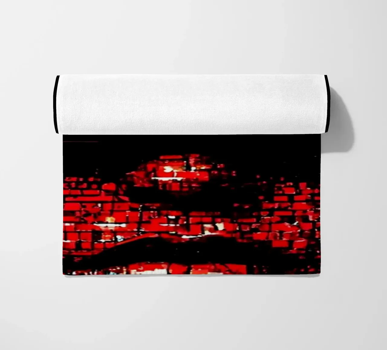 Cuffie per la realtà virtuale - Pop Art telo mare da ColorCrash Gallery