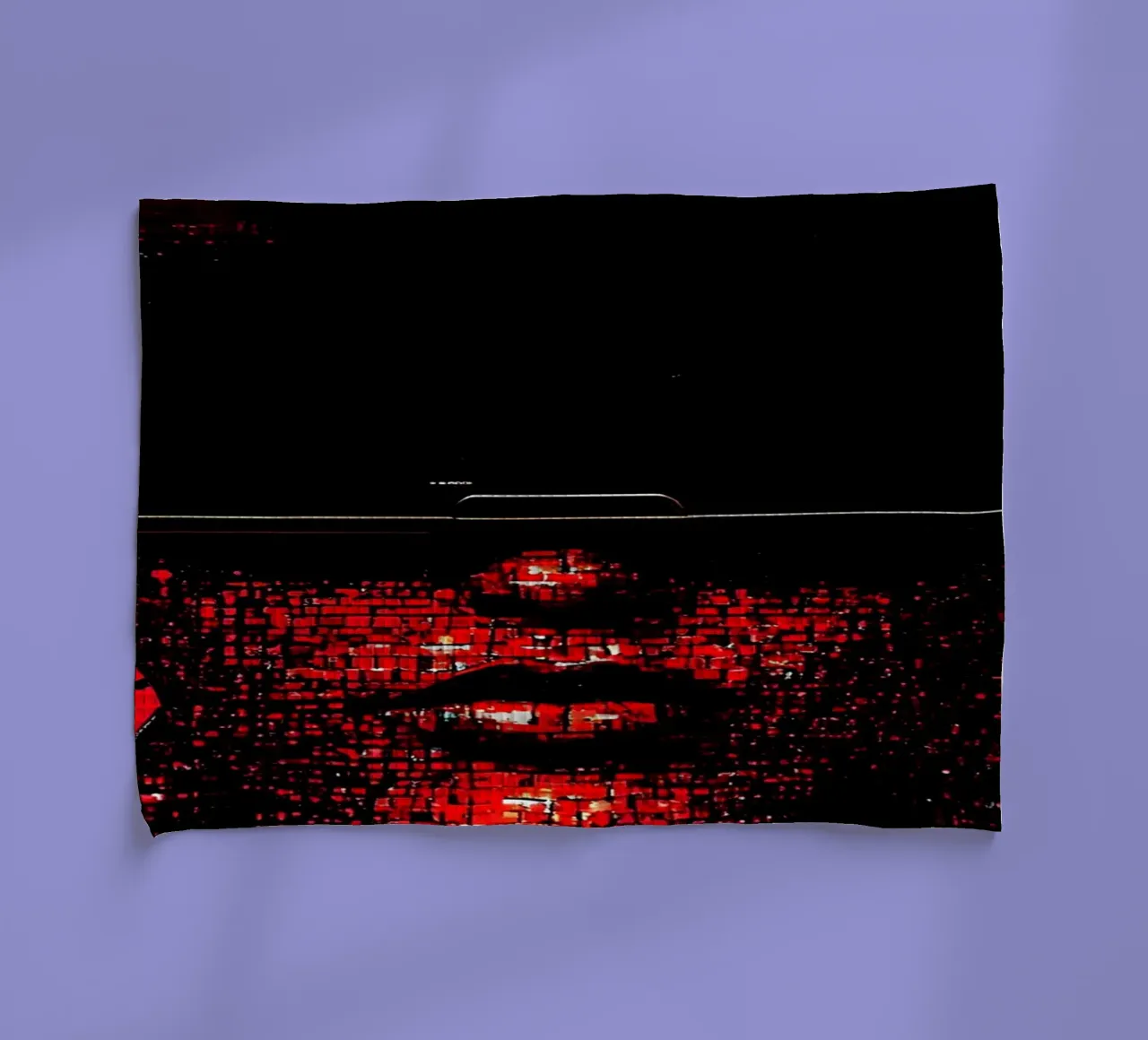 Cuffie per la realtà virtuale - Pop Art canovaccio da cucina da ColorCrash Gallery