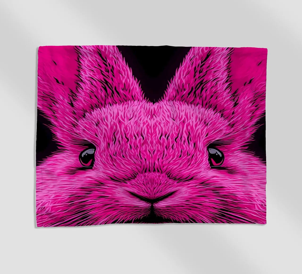 Coniglio - Pop Art telo mare da ColorCrash Gallery
