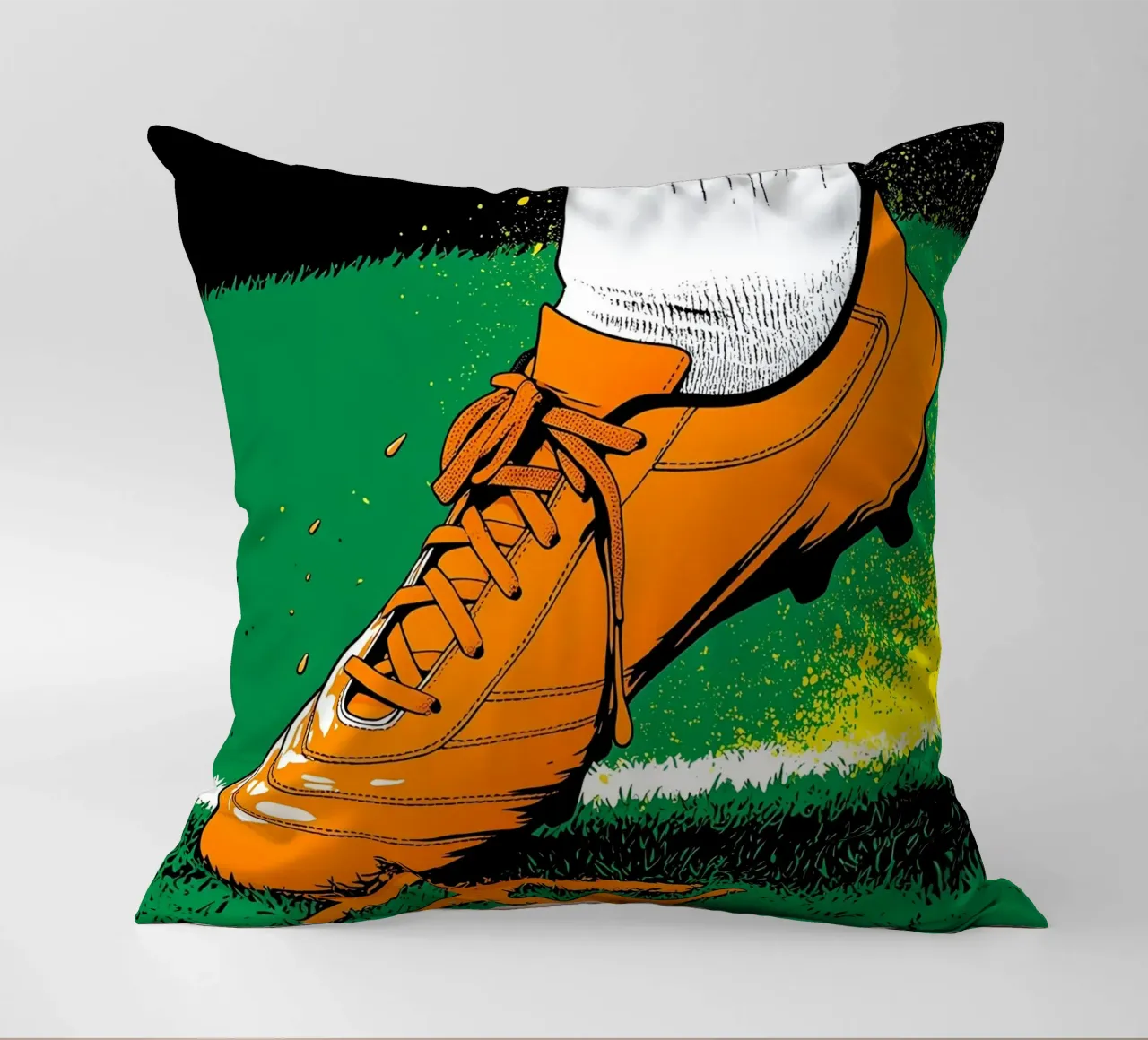 Tacchetti da calcio - Pop Art cuscino da ColorCrash Gallery