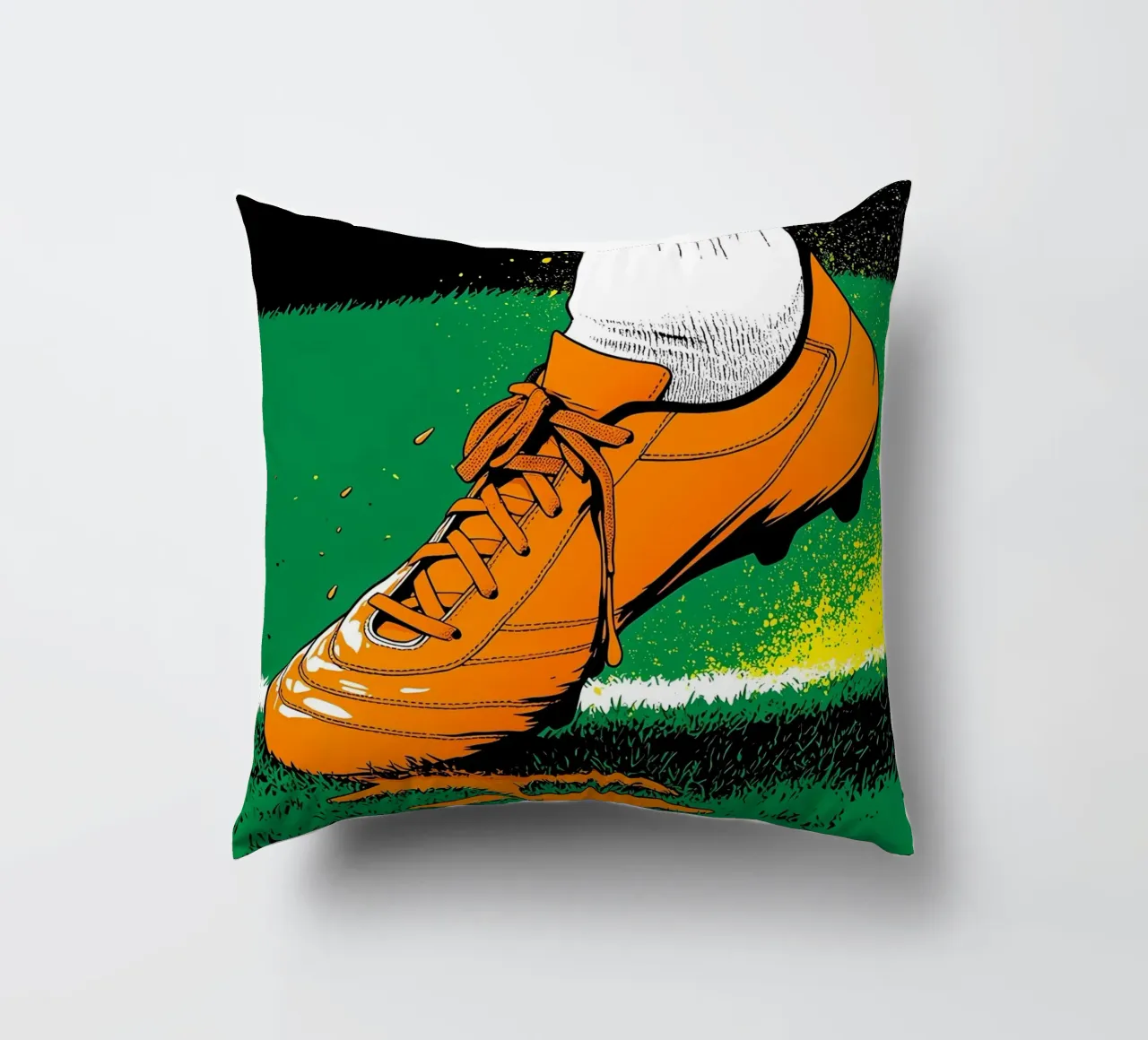 Tacchetti da calcio - Pop Art cuscino da ColorCrash Gallery