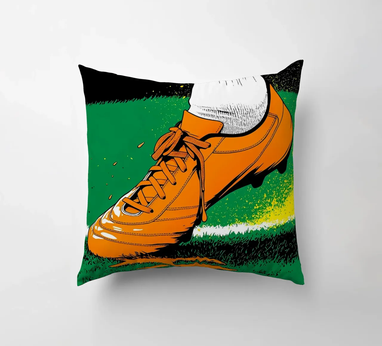 Tacchetti da calcio - Pop Art cuscino da ColorCrash Gallery