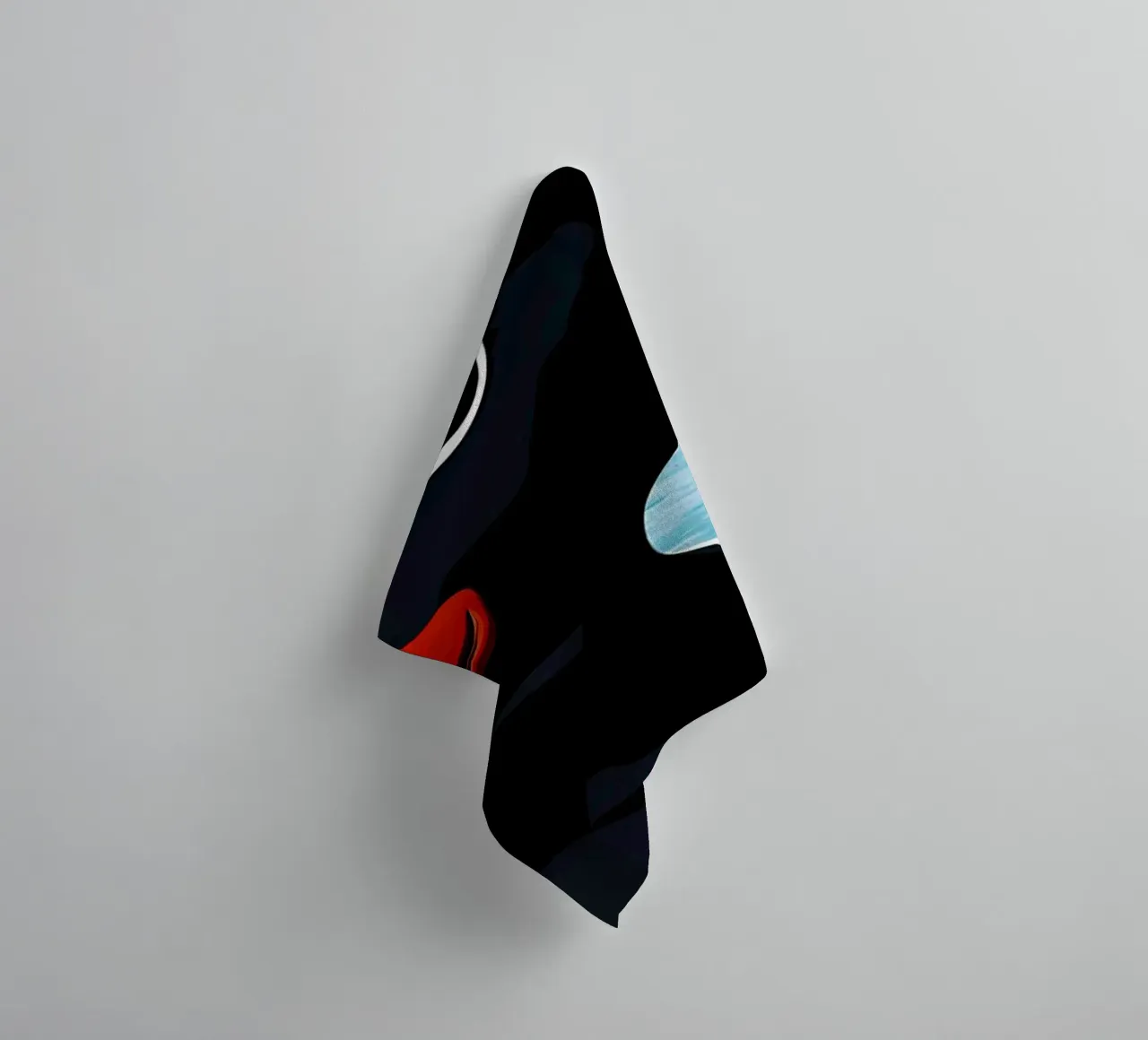 Anatra in acqua - Pop Art asciugamano da bagno da ColorCrash Gallery