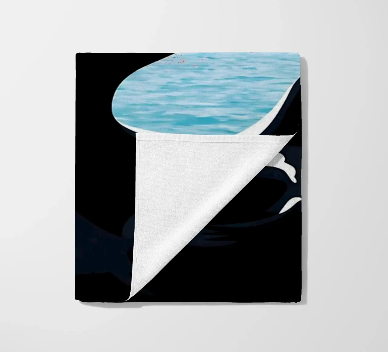 Anatra in acqua - Pop Art telo mare da ColorCrash Gallery