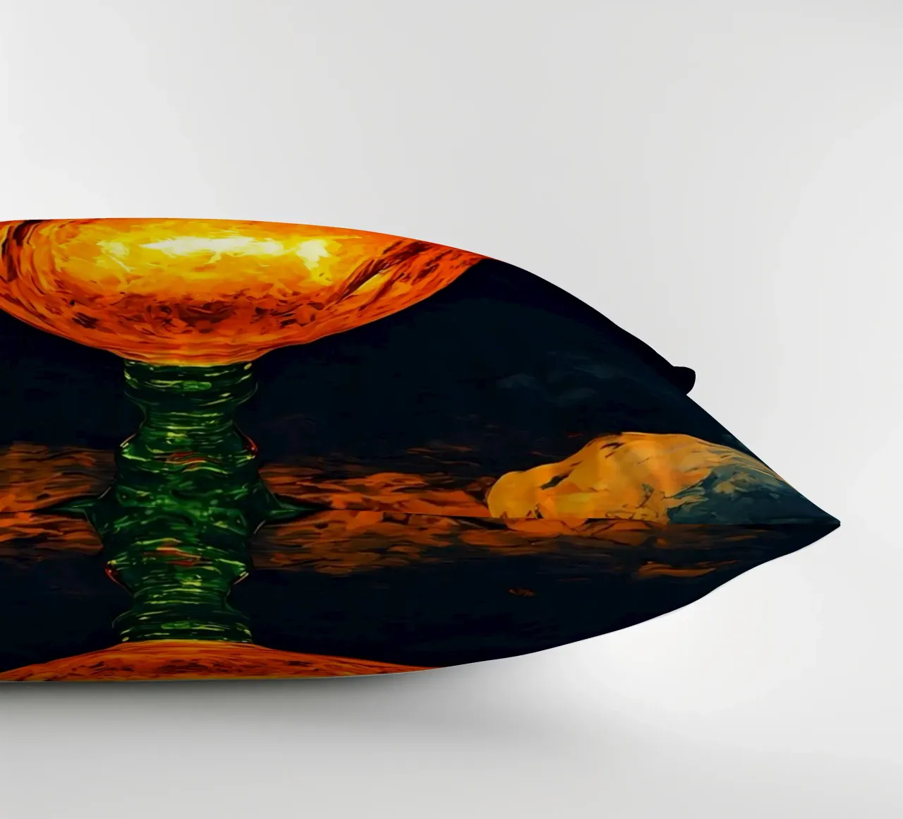 Fiamma a calice - Pop Art cuscino da ColorCrash Gallery