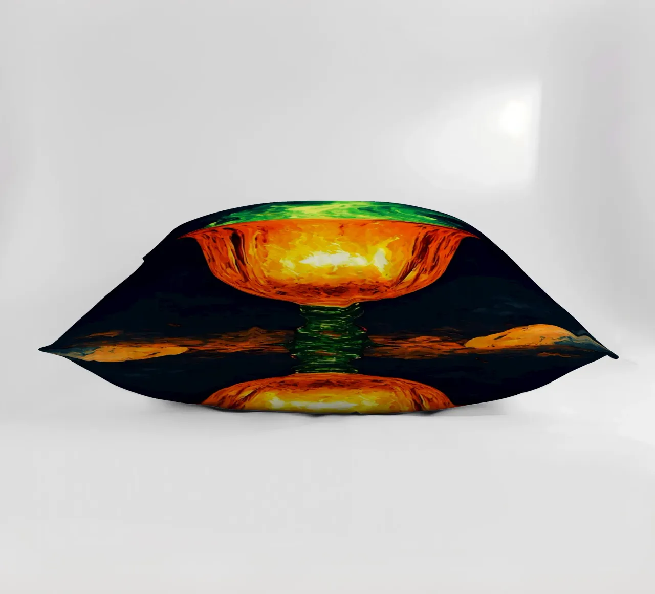 Fiamma a calice - Pop Art cuscino da ColorCrash Gallery