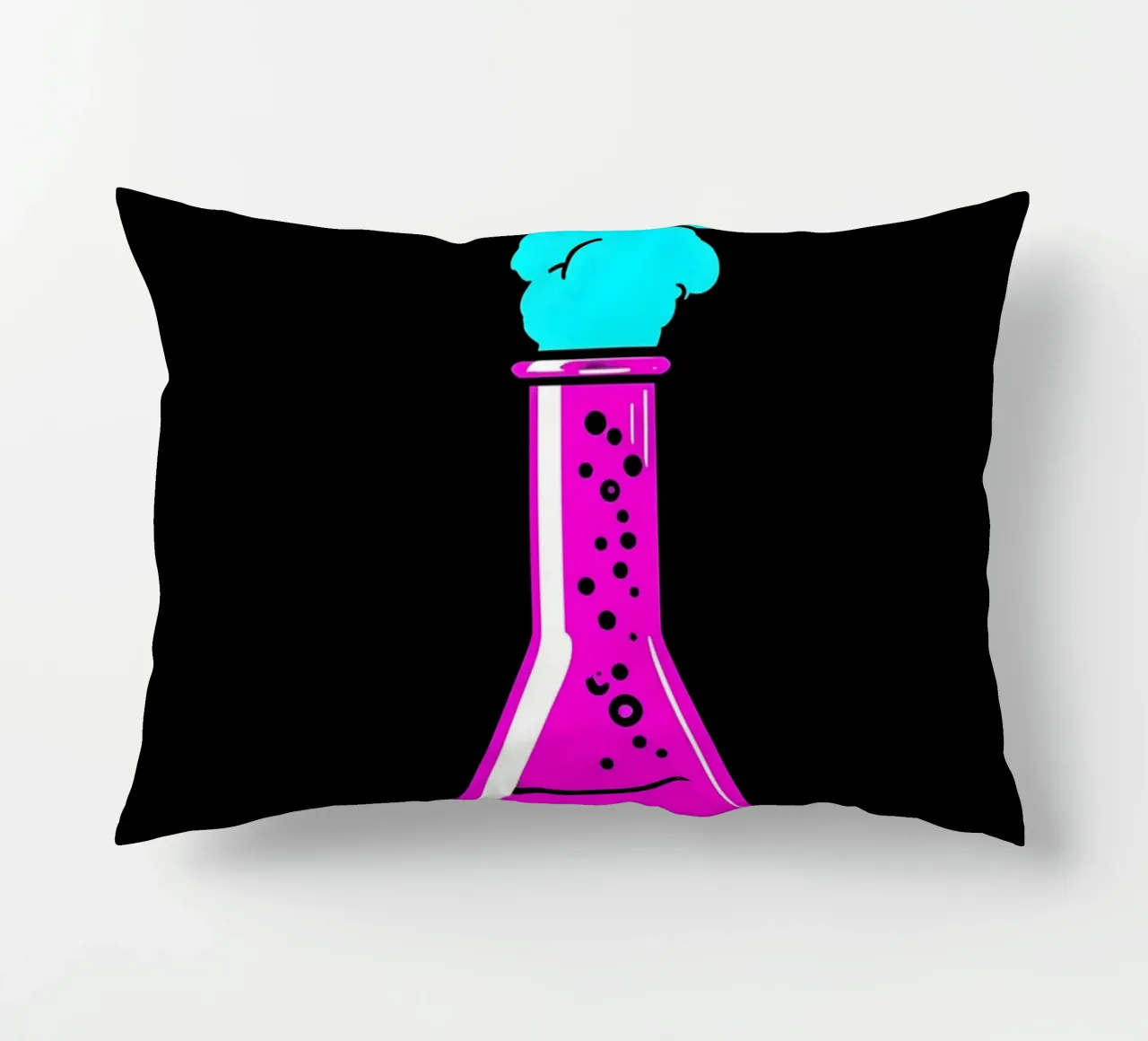 Fiaschetta da laboratorio - Pop Art cuscino da ColorCrash Gallery