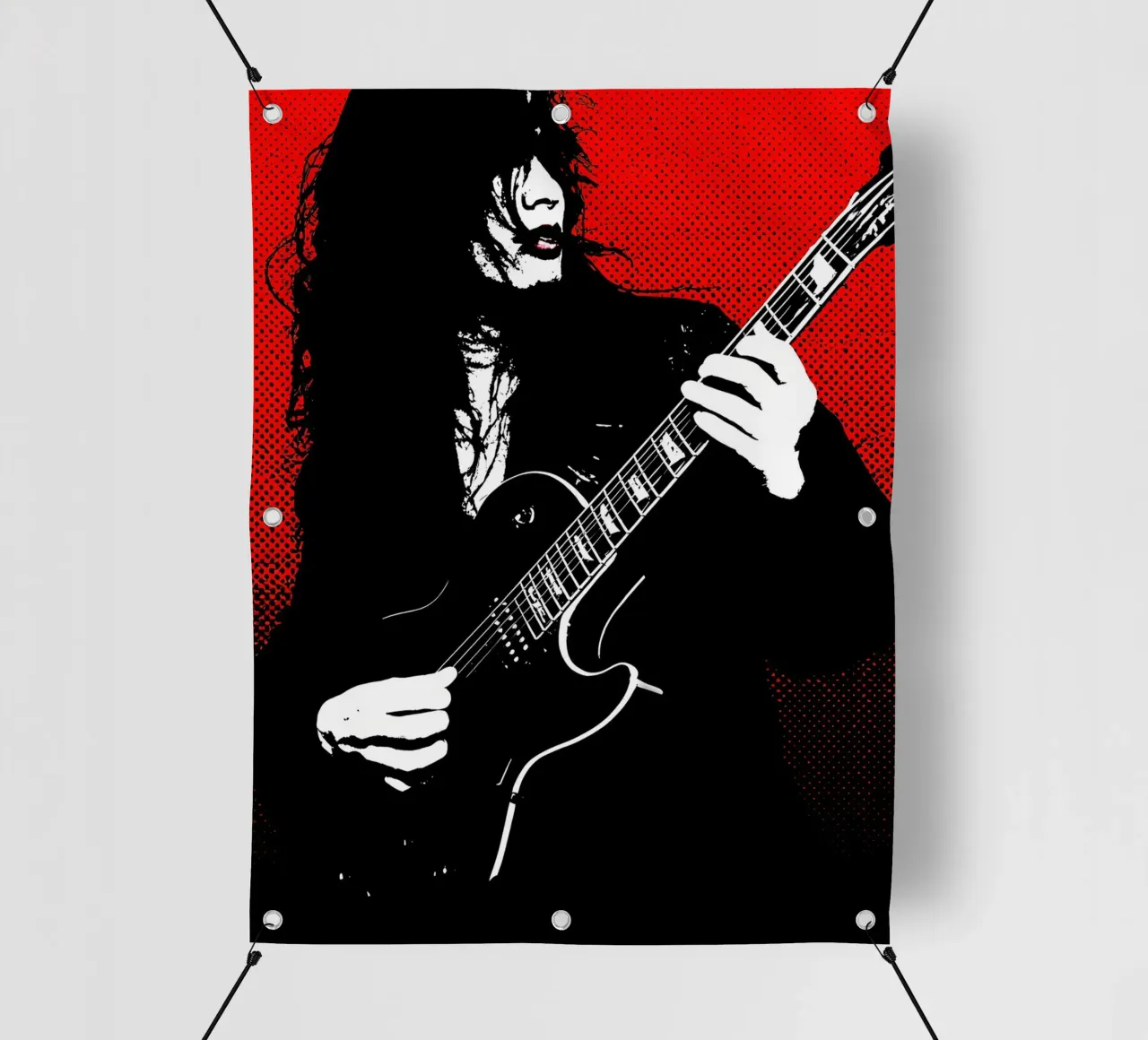 Rockstar - Pop Art telo in pvc da ColorCrash Gallery