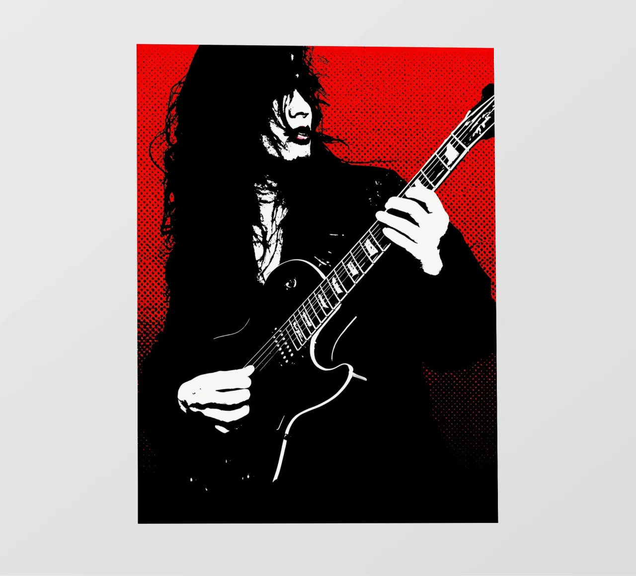 Rockstar - Pop Art telo in pvc da ColorCrash Gallery