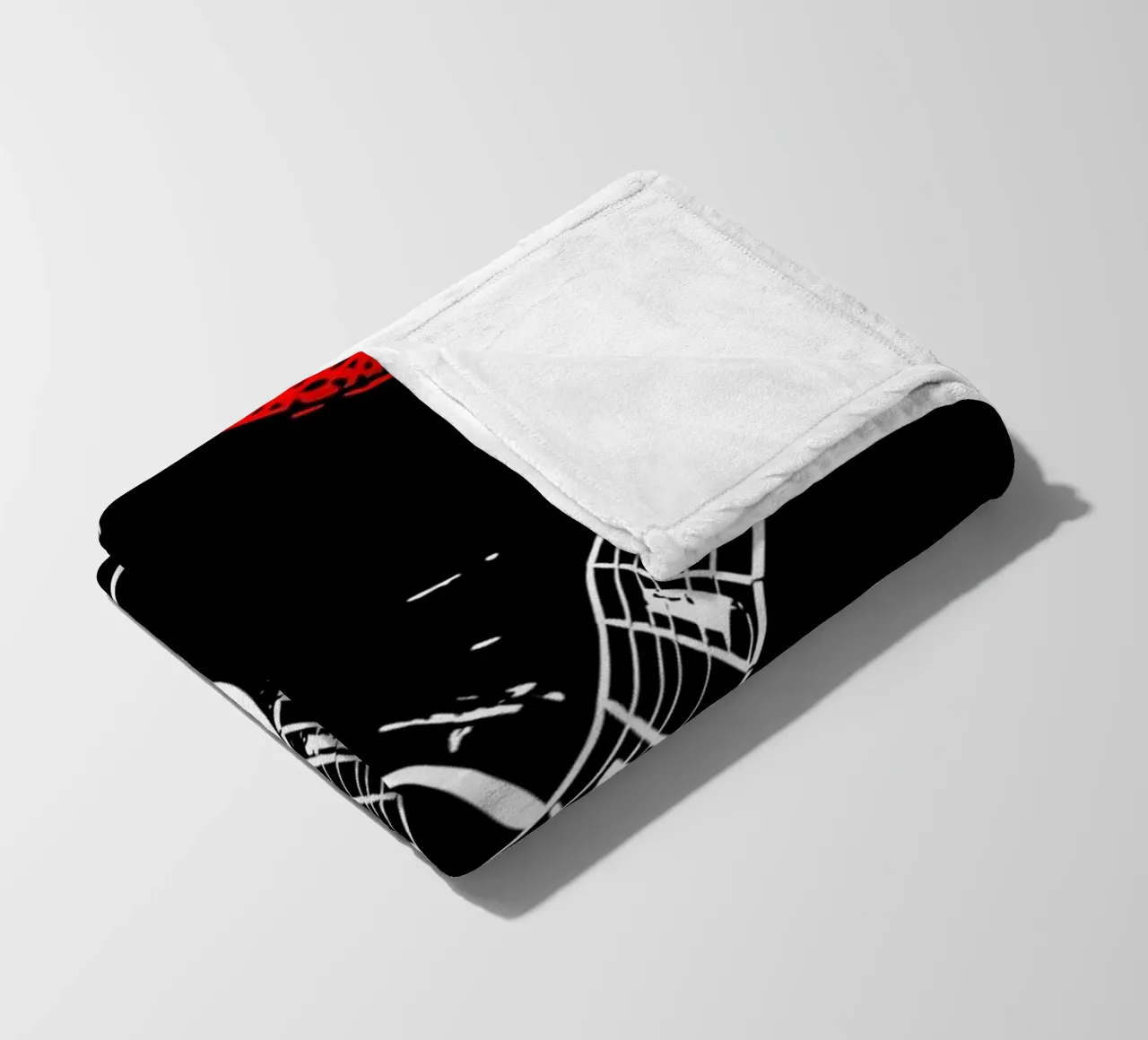 Rockstar - Pop Art coperta in pile da ColorCrash Gallery