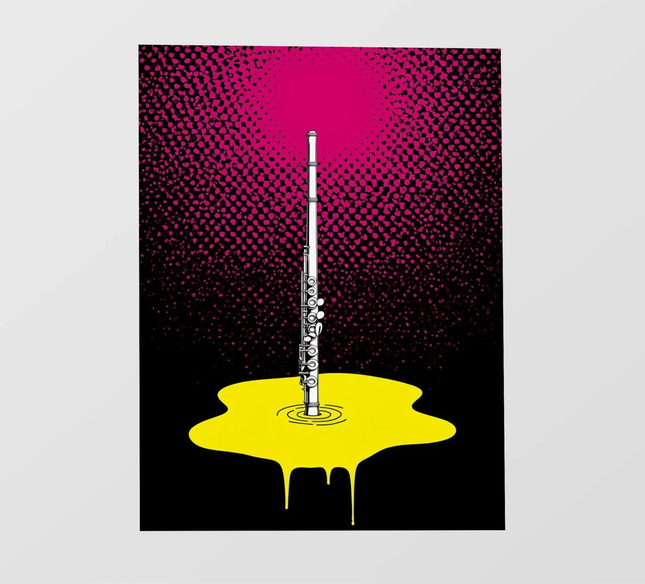 Fusione del flauto - Pop Art telo in pvc da ColorCrash Gallery