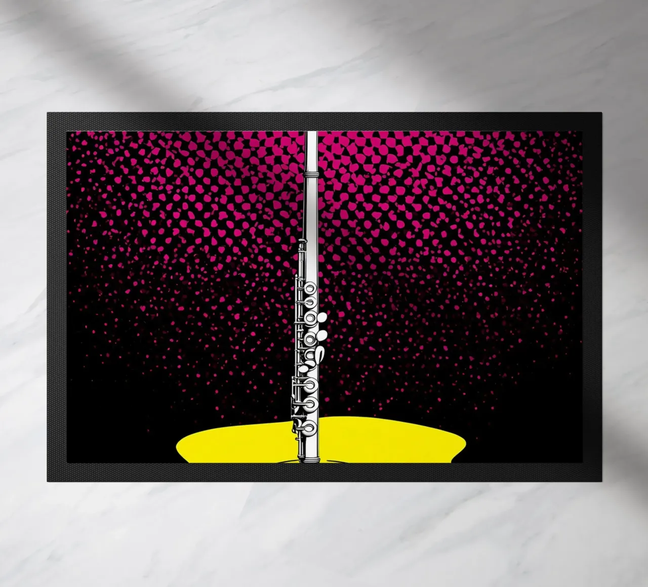 Fusione del flauto - Pop Art zerbino da ColorCrash Gallery