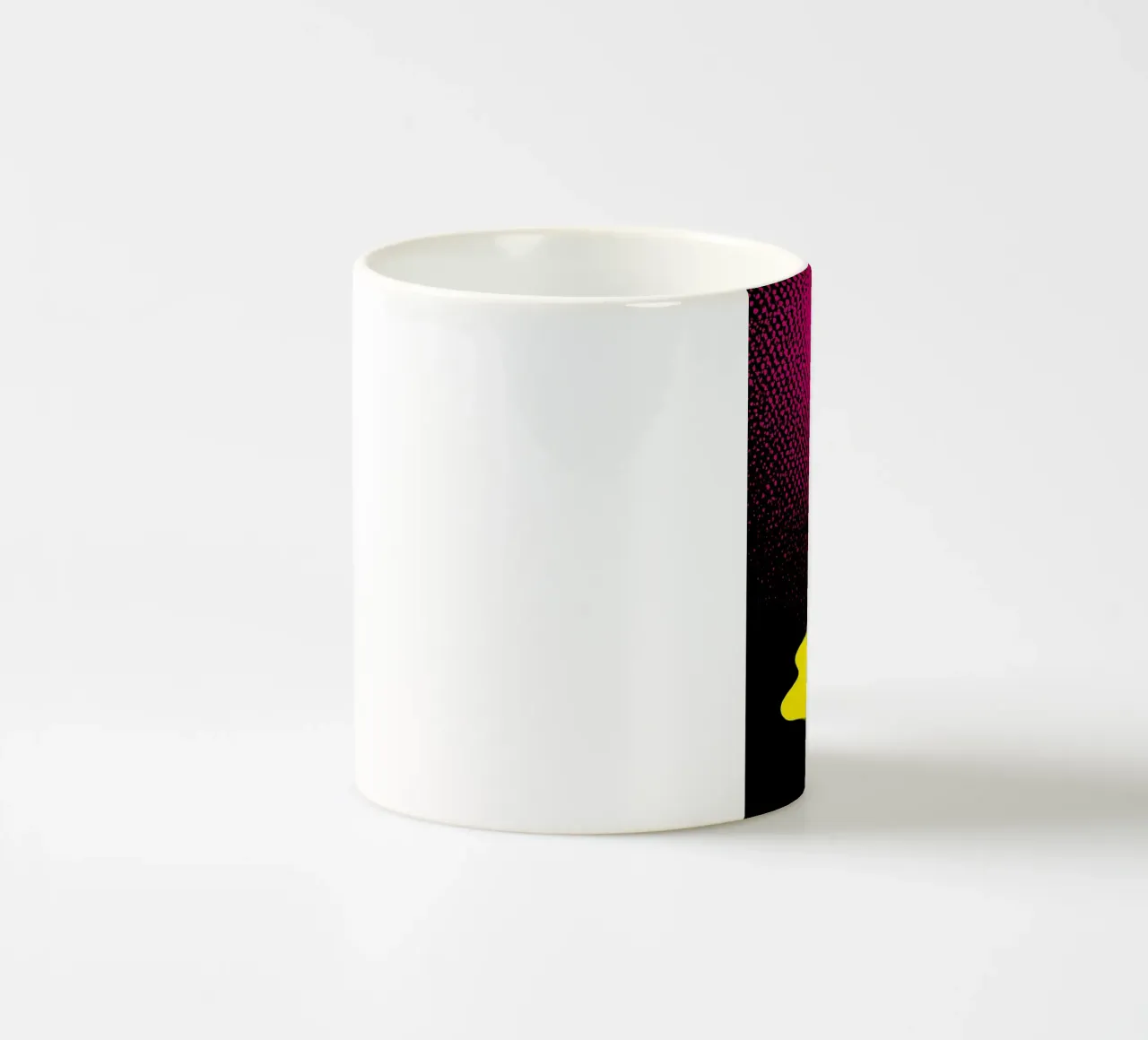 Fusione del flauto - Pop Art tazza in ceramica da ColorCrash Gallery