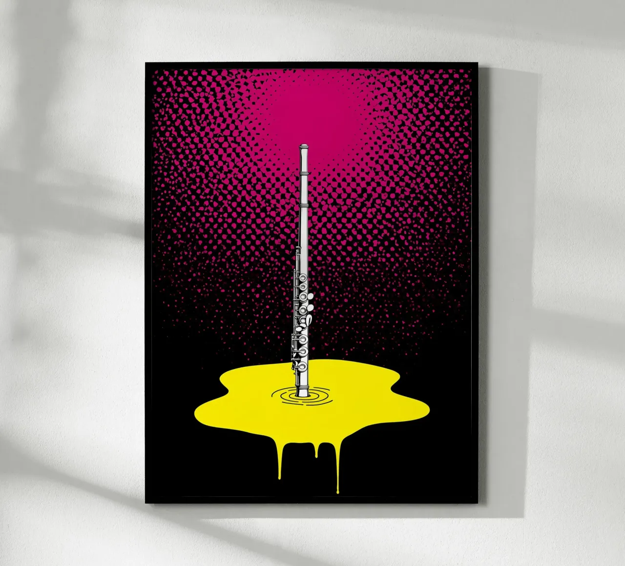 Fusione del flauto - Pop Art carta hahnemühle da ColorCrash Gallery