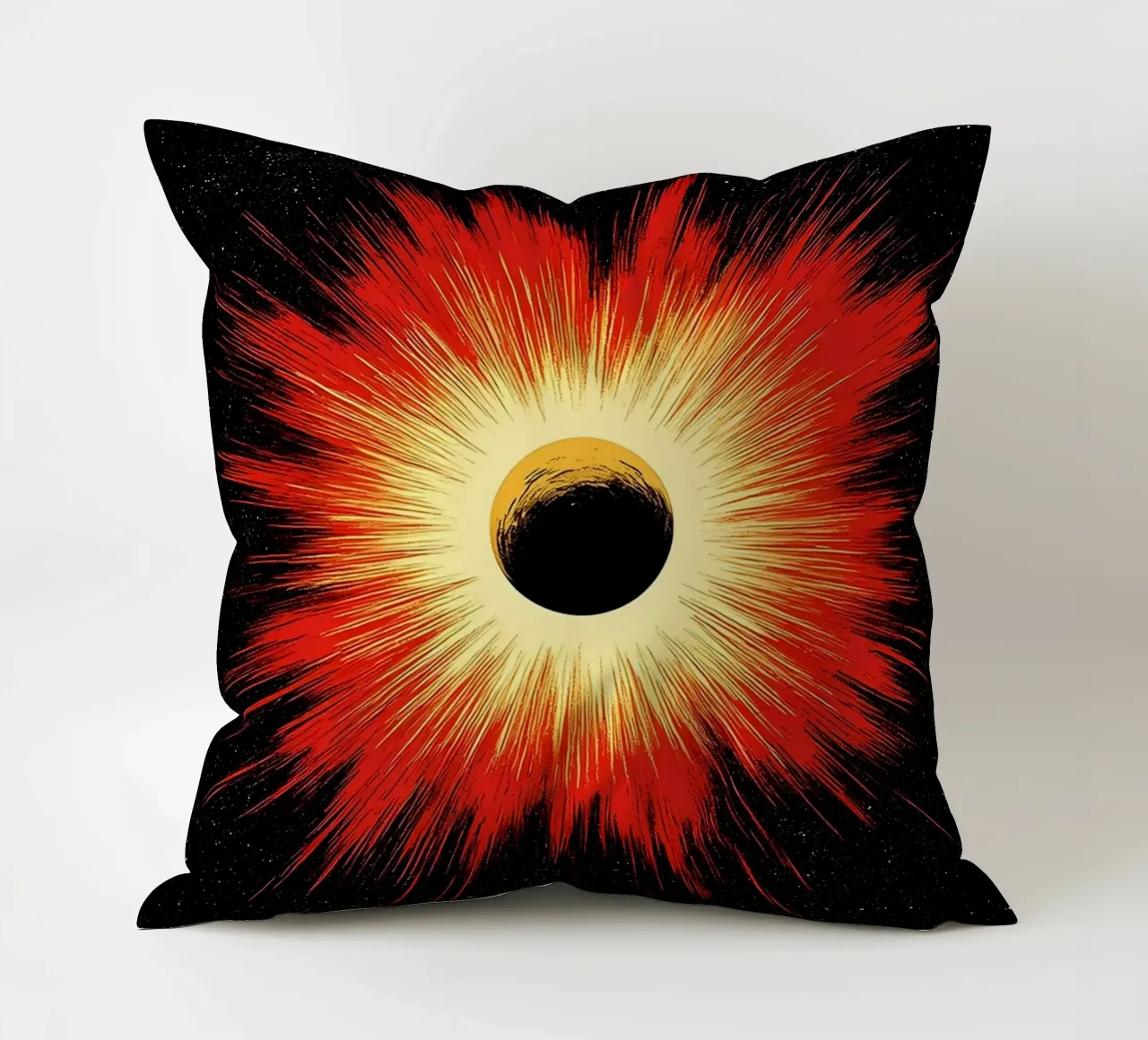 Explosion spatiale - Pop Art coussin de ColorCrash Gallery