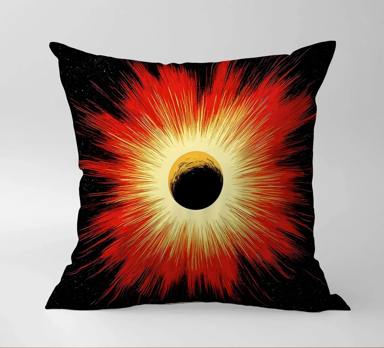 Explosion spatiale - Pop Art coussin de ColorCrash Gallery