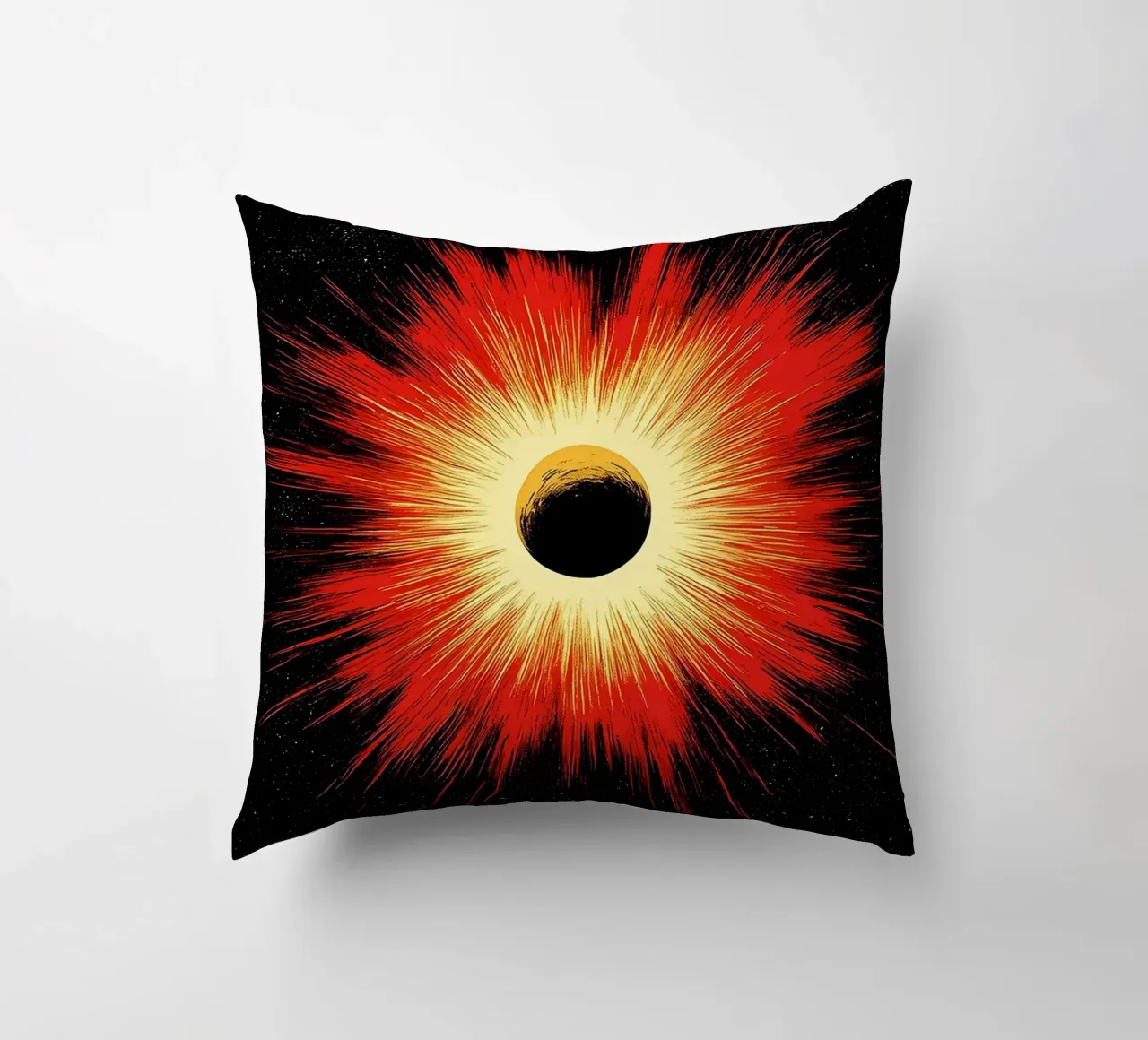 Explosion spatiale - Pop Art coussin de ColorCrash Gallery