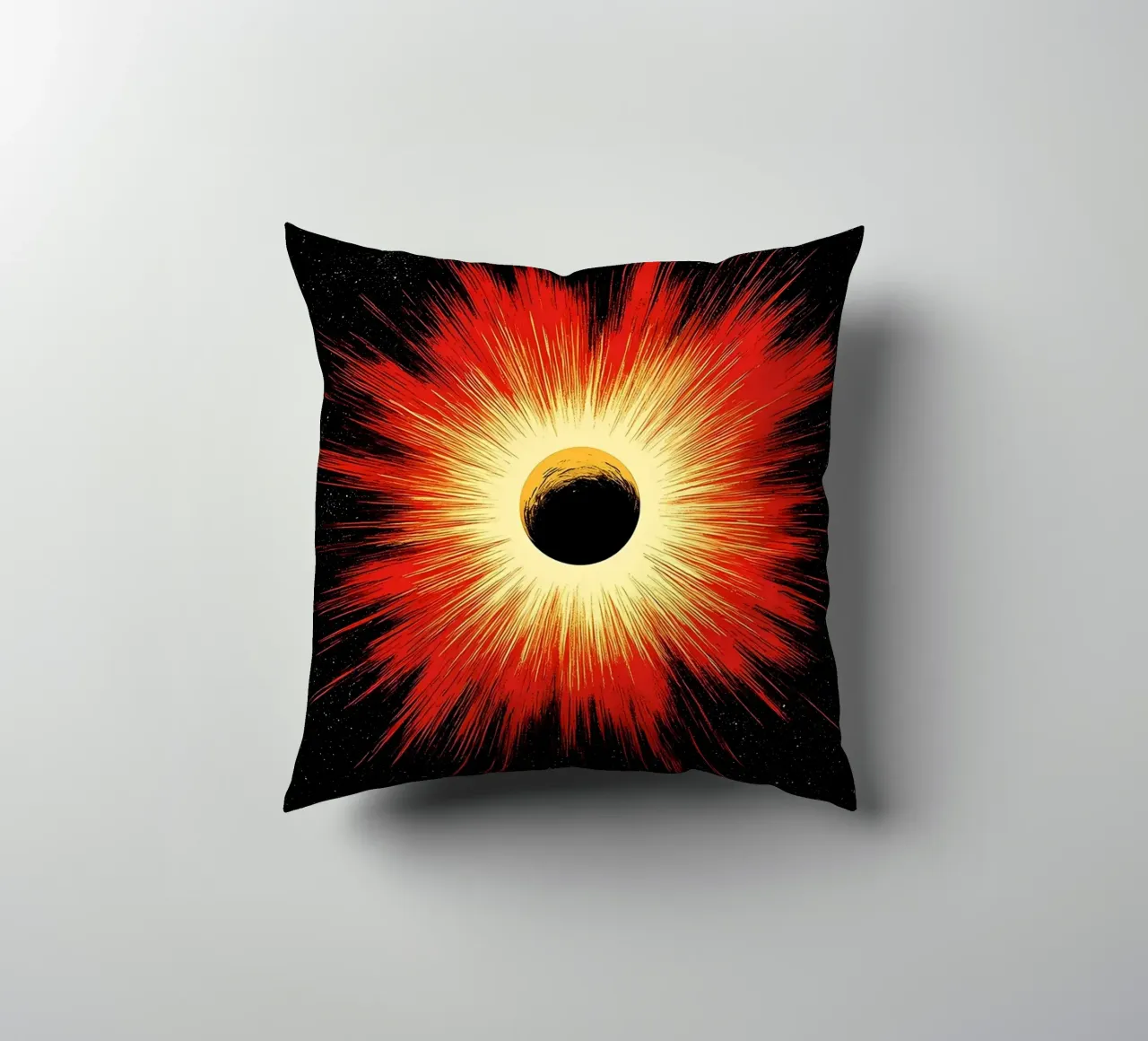 Explosion spatiale - Pop Art coussin de ColorCrash Gallery