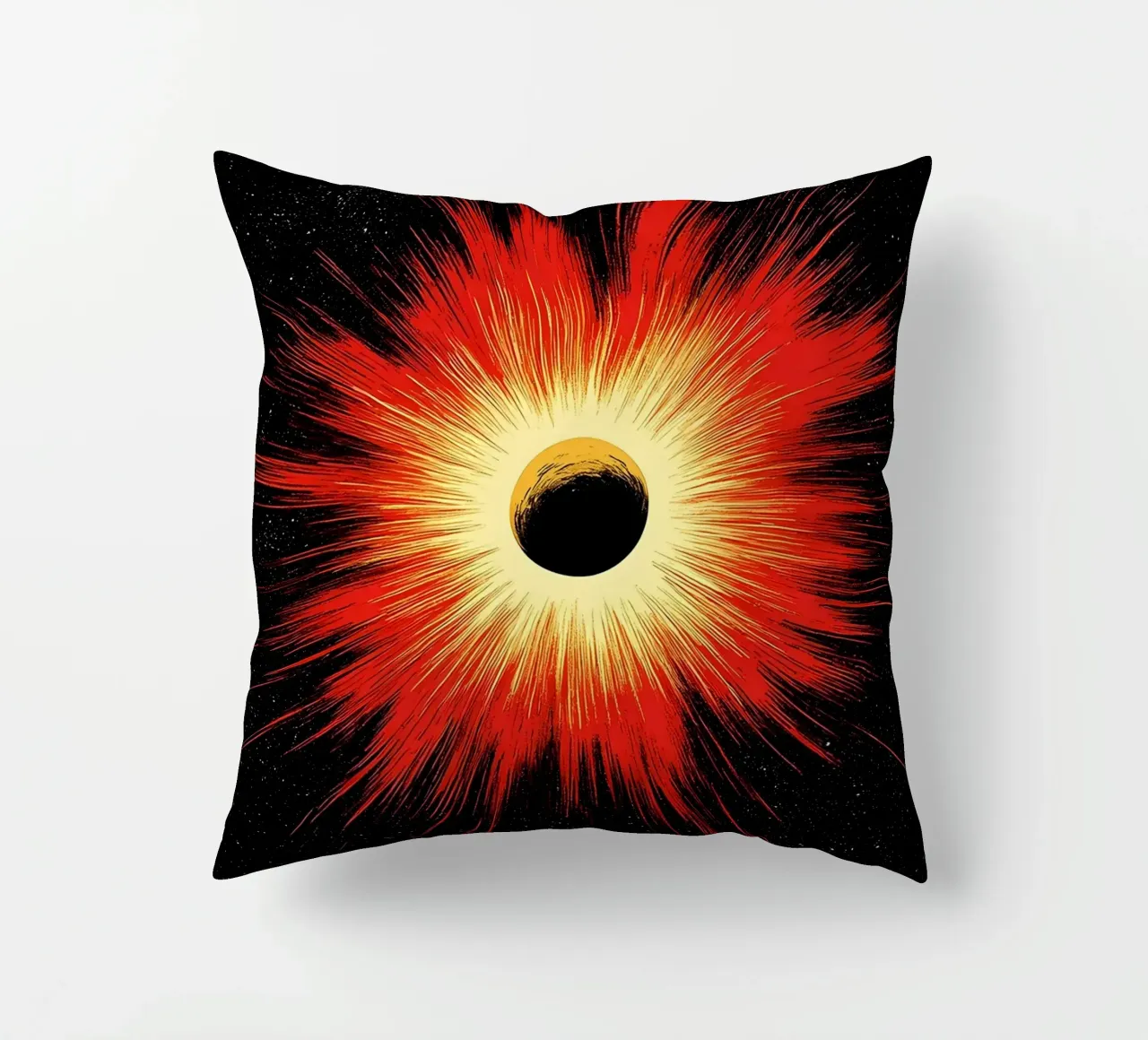 Explosion spatiale - Pop Art coussin de ColorCrash Gallery