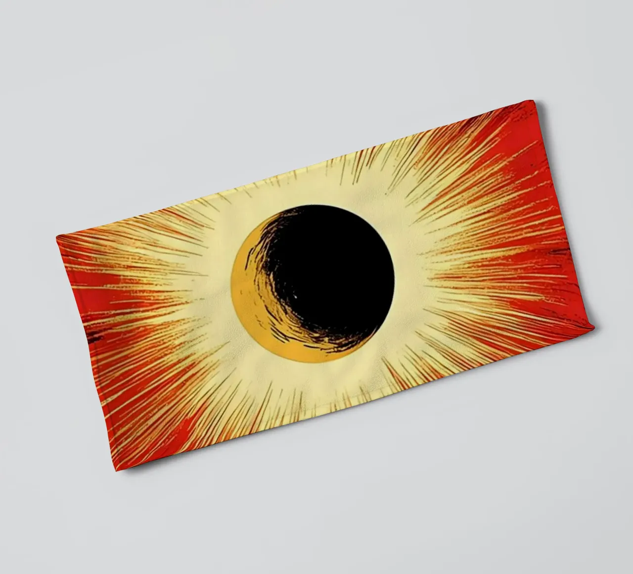 Explosion spatiale - Pop Art serviette de bain de ColorCrash Gallery