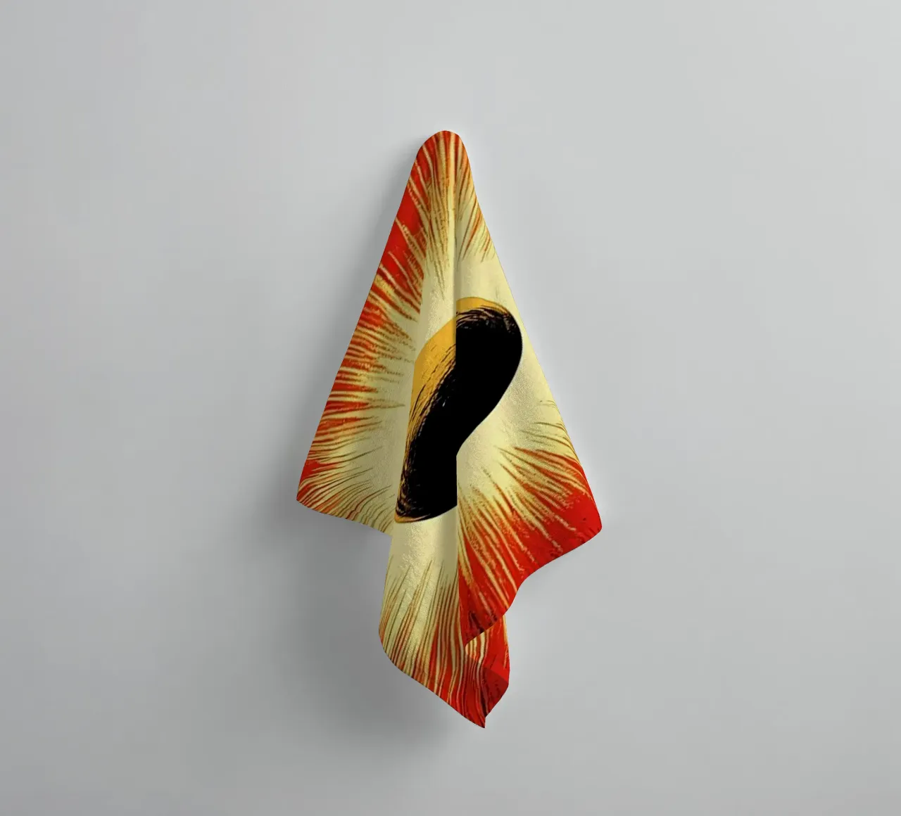 Explosion spatiale - Pop Art serviette de bain de ColorCrash Gallery