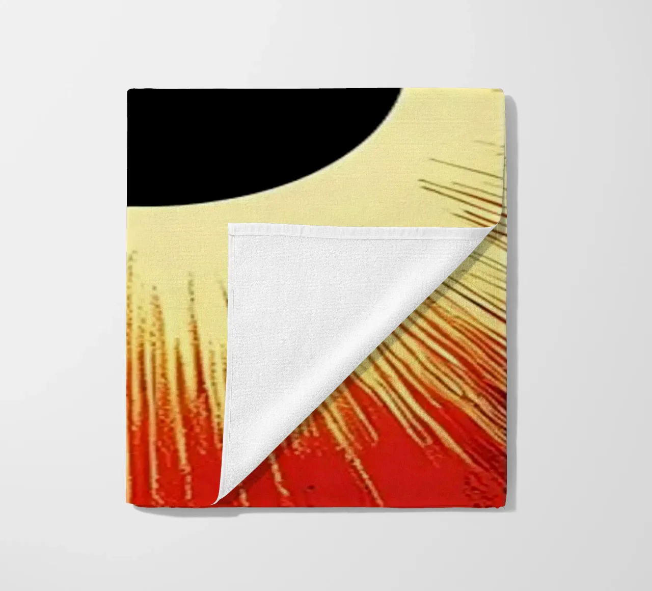 Explosion spatiale - Pop Art serviette de plage de ColorCrash Gallery