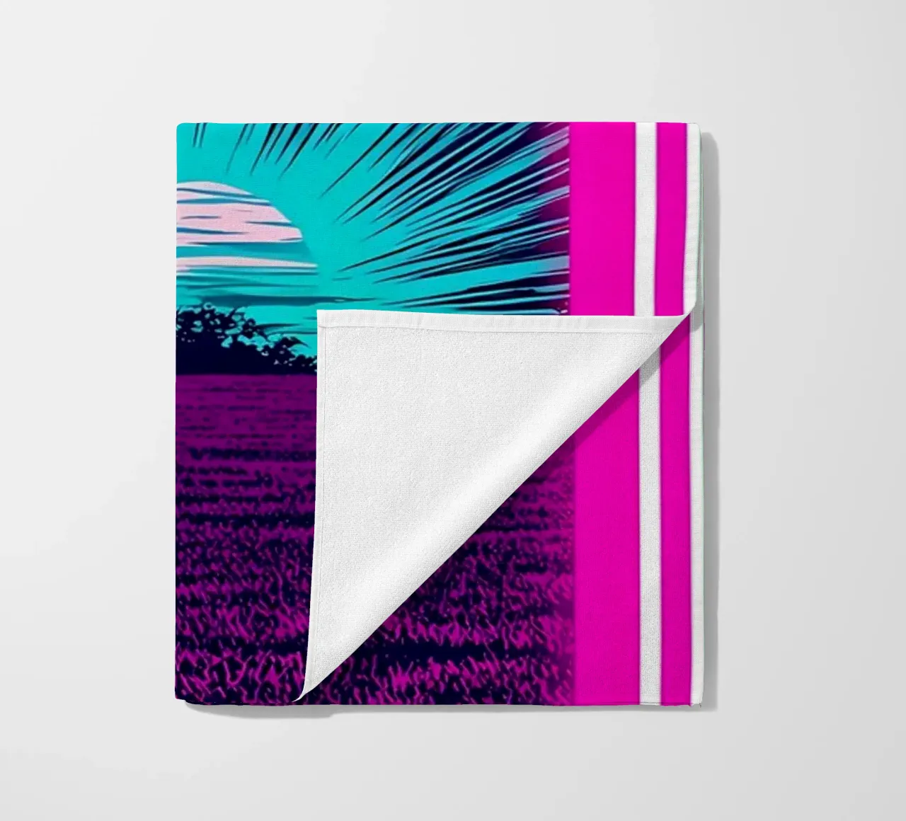 Arco luminoso - Pop Art telo mare da ColorCrash Gallery