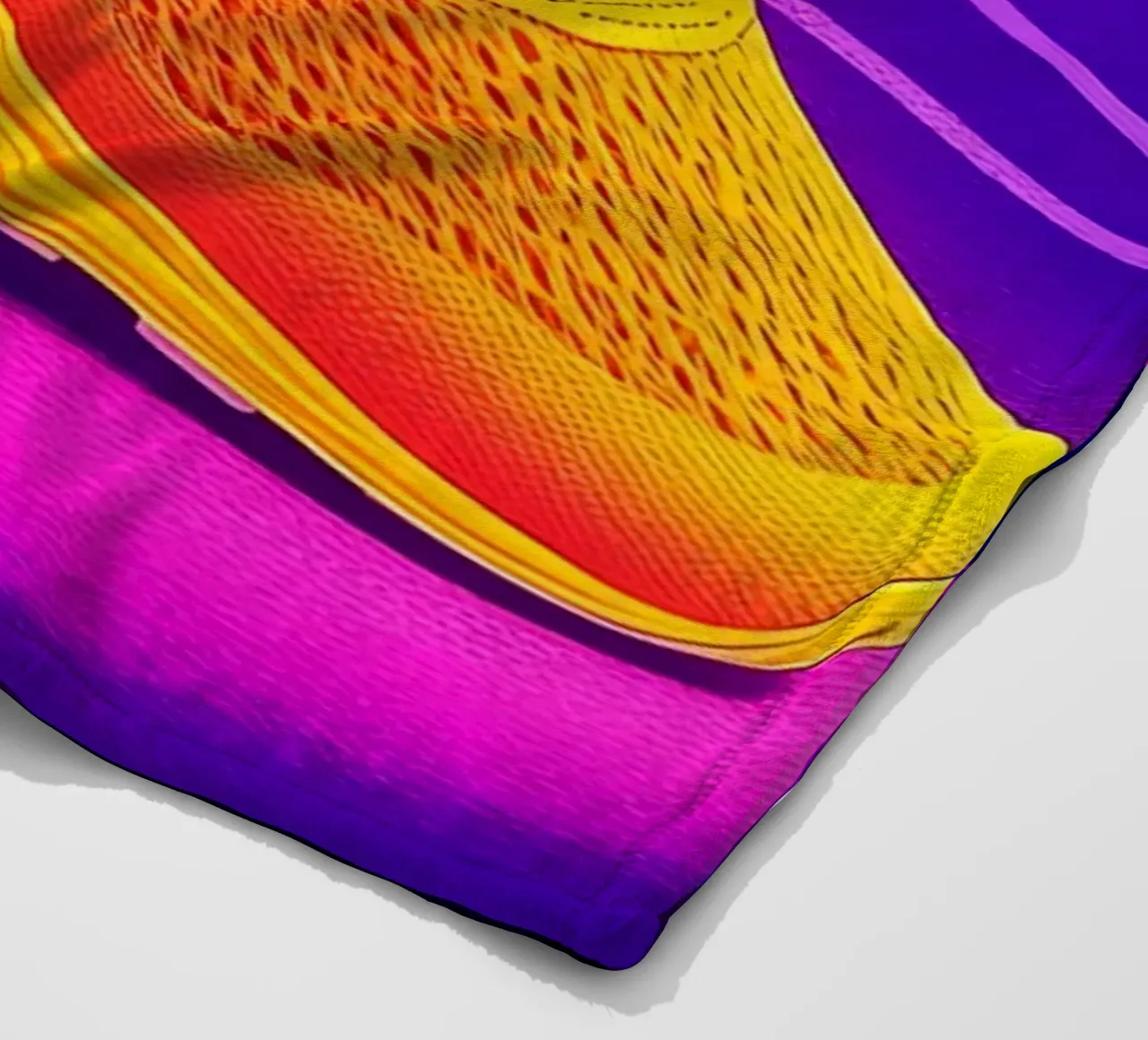Sneaker Running - Pop Art coperta in pile da ColorCrash Gallery