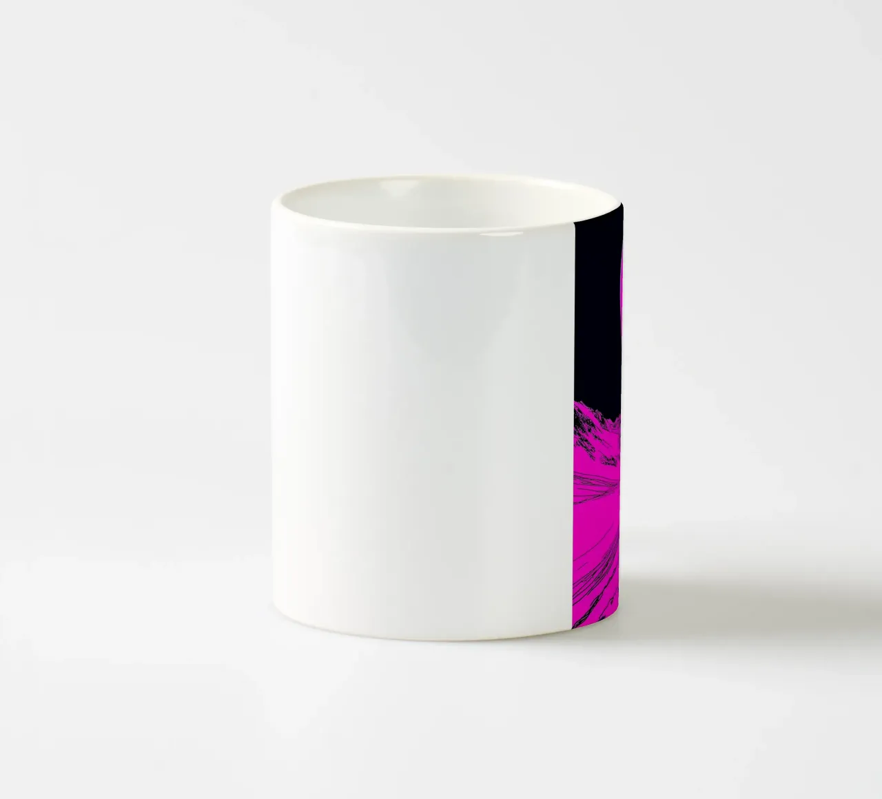 Snowboard - Pop Art tazza in ceramica da ColorCrash Gallery