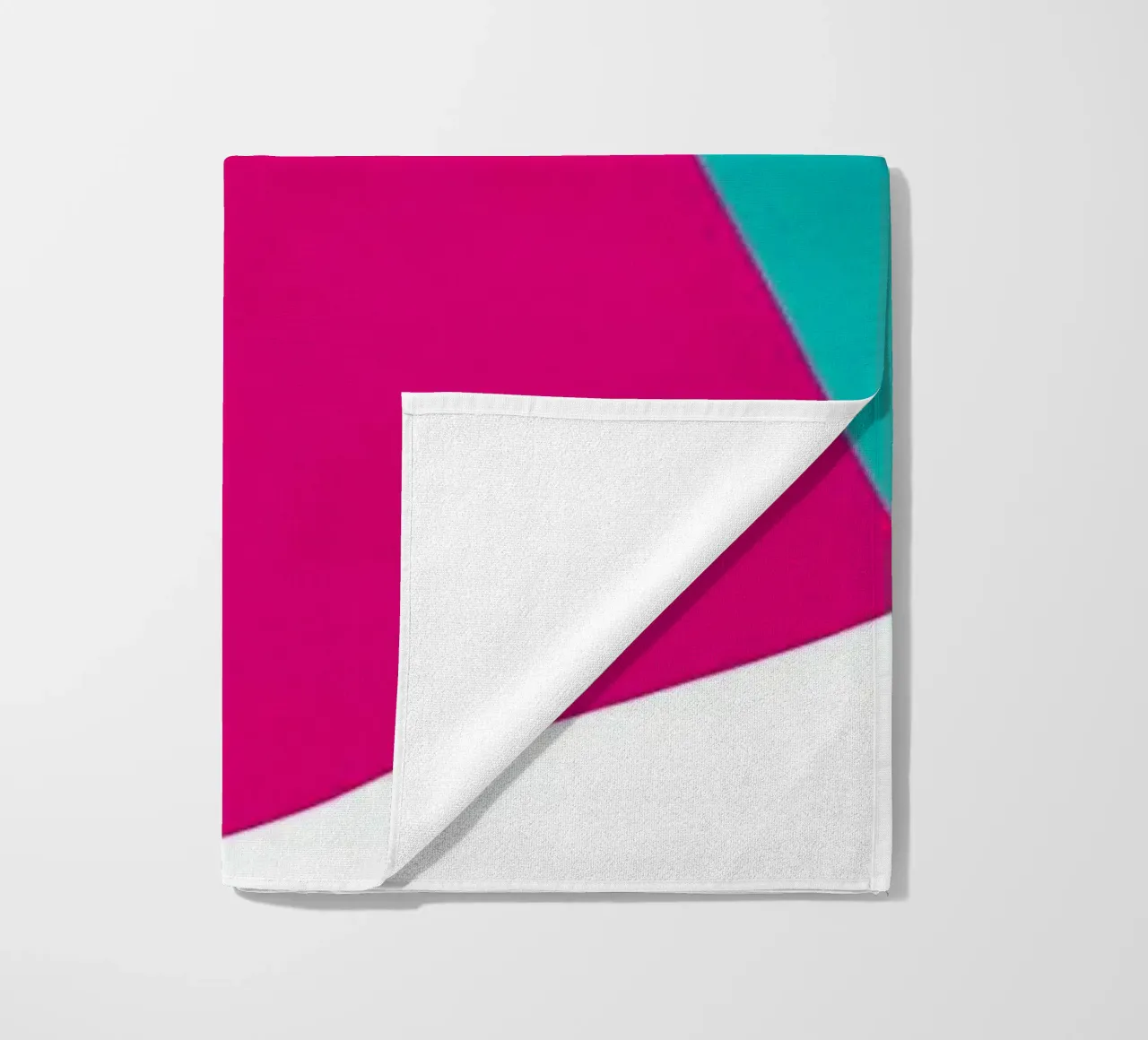 Sci sulla neve - Pop Art telo mare da ColorCrash Gallery