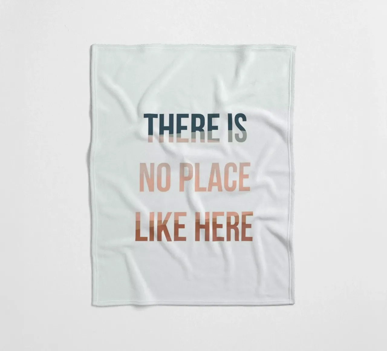 The Place fleece blanket by The Native State