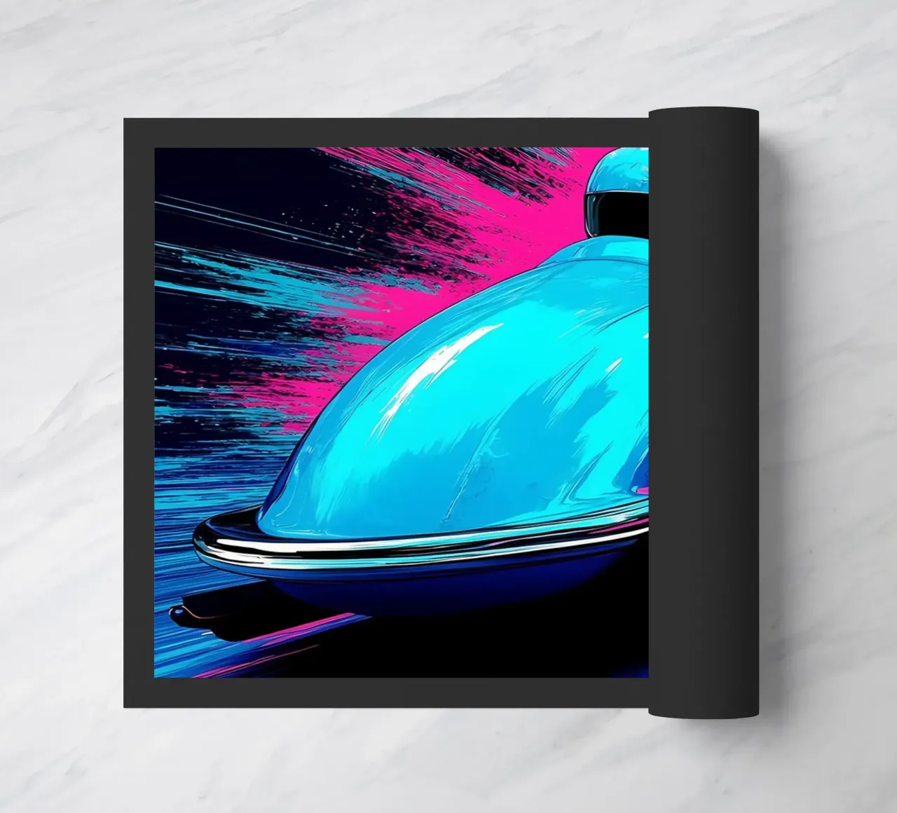 Auto da corsa - Pop Art zerbino da ColorCrash Gallery
