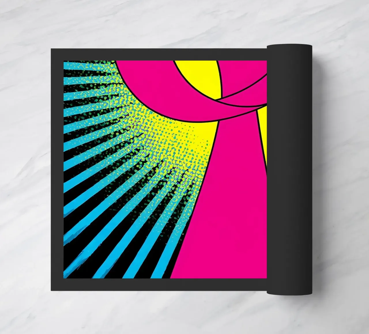 Nastro rosa - Pop Art zerbino da ColorCrash Gallery