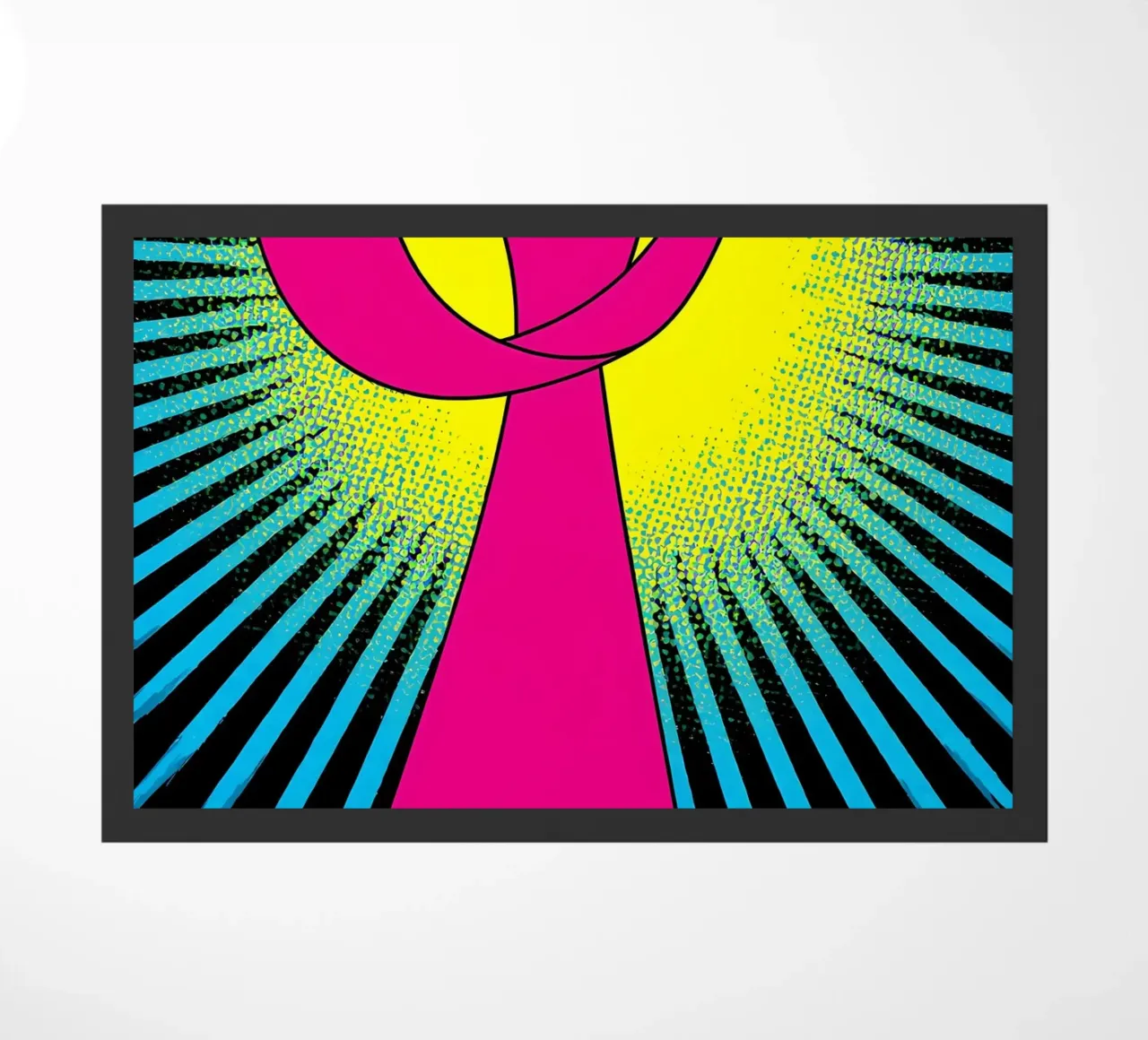Nastro rosa - Pop Art zerbino da ColorCrash Gallery