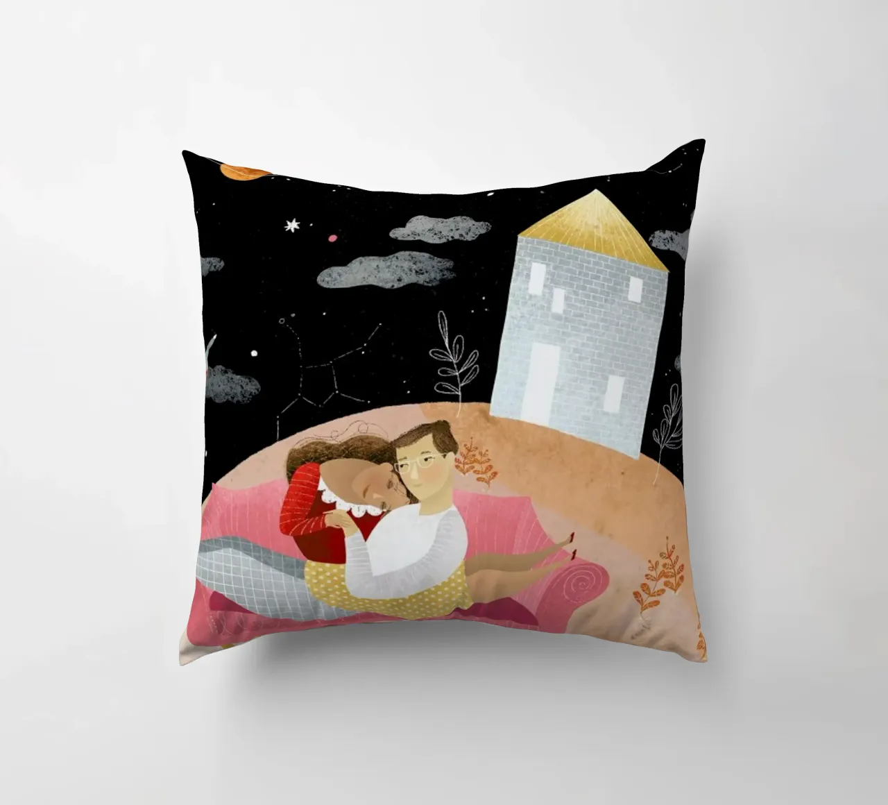 Love In Space cuscino da Amalia Restrepo