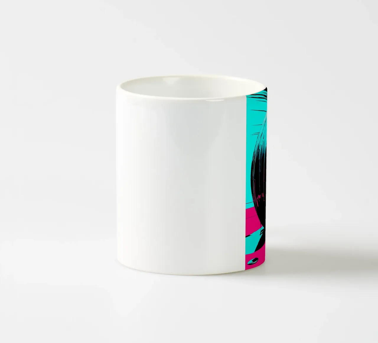 Fusione di pneumatici - Pop Art tazza in ceramica da ColorCrash Gallery