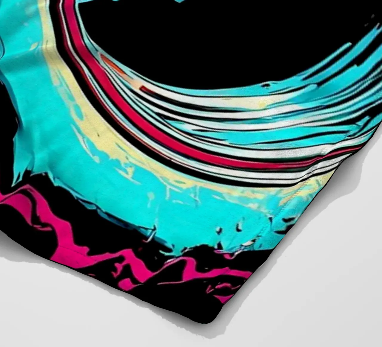 Fusione di pneumatici - Pop Art coperta in pile da ColorCrash Gallery