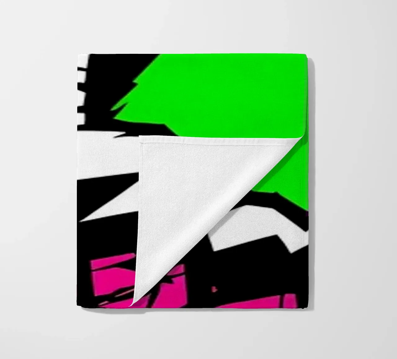 Un pipistrello raggiante - Pop Art telo mare da ColorCrash Gallery