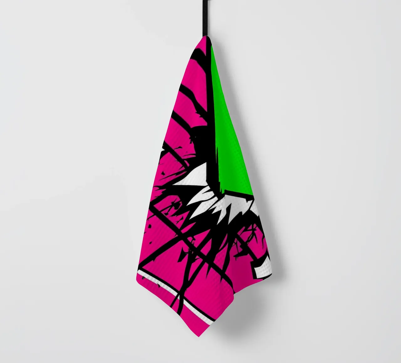 Un pipistrello raggiante - Pop Art canovaccio da cucina da ColorCrash Gallery