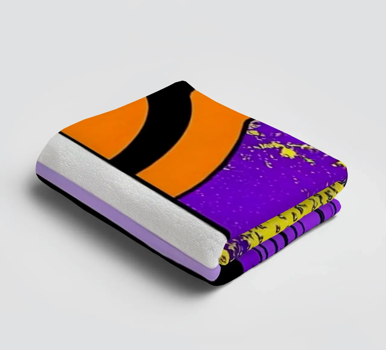 Sollevamento pesi - Pop Art asciugamano da bagno da ColorCrash Gallery
