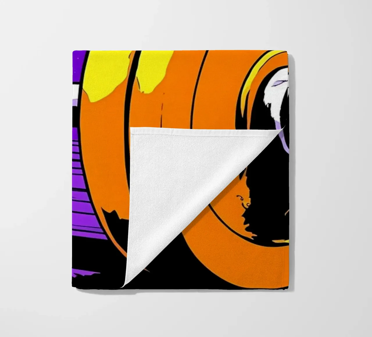 Sollevamento pesi - Pop Art telo mare da ColorCrash Gallery