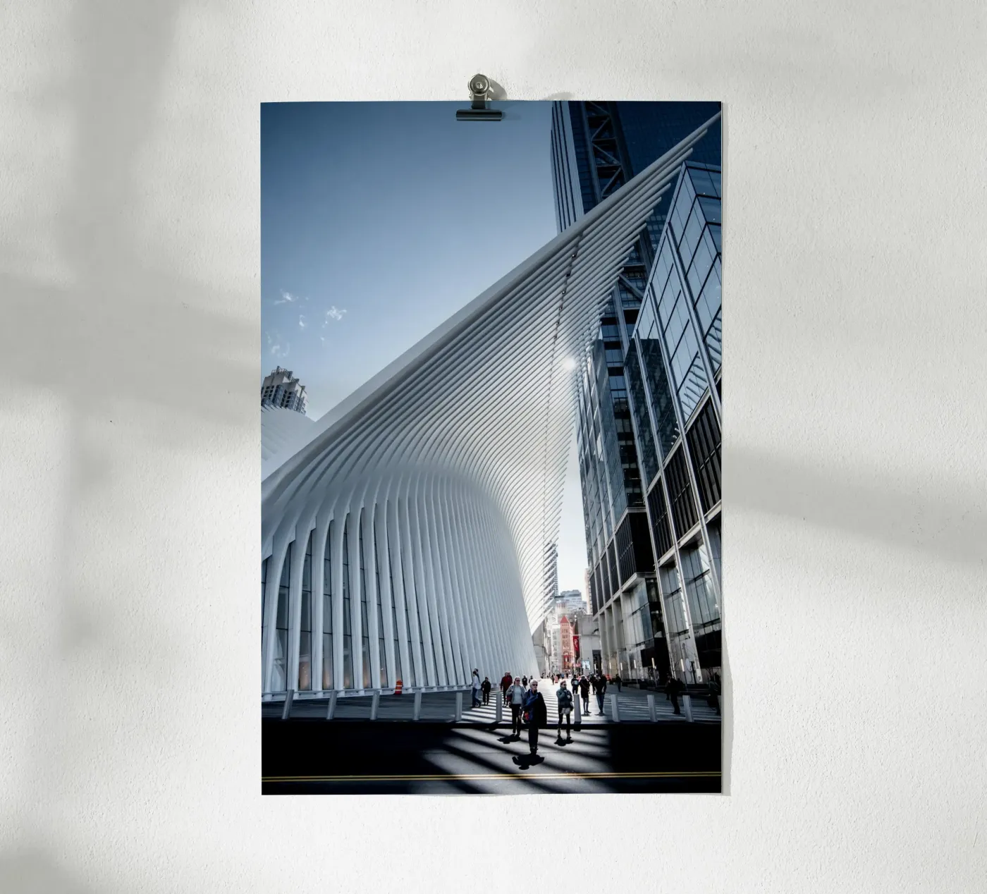 Lightlines poster by Cordula Schaefer