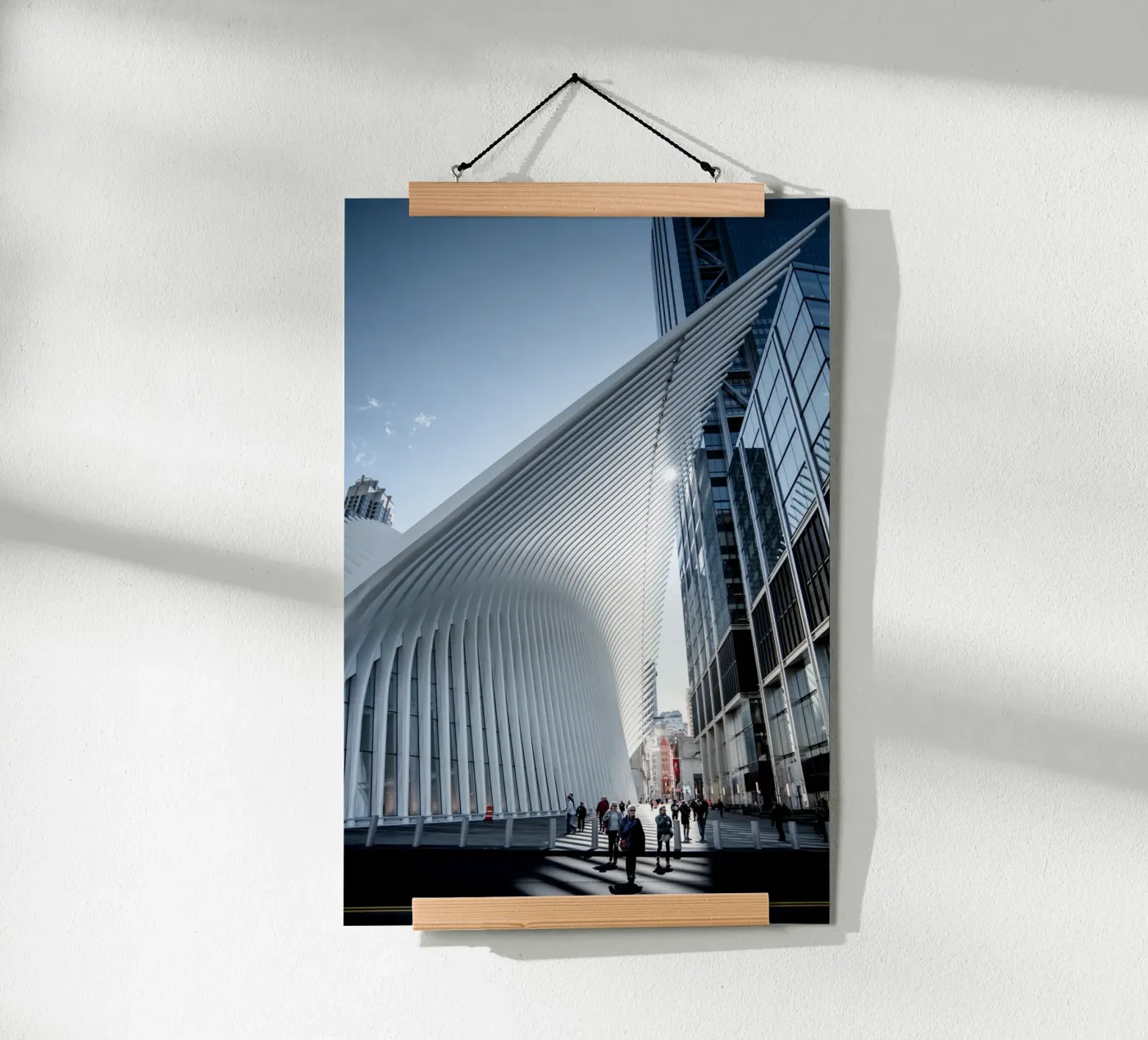 Lightlines poster by Cordula Schaefer